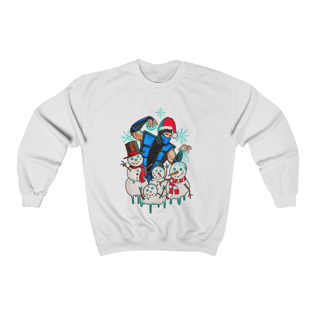 Sub Zero Christmas Heavy Blend™ Crewneck Sweatshirt