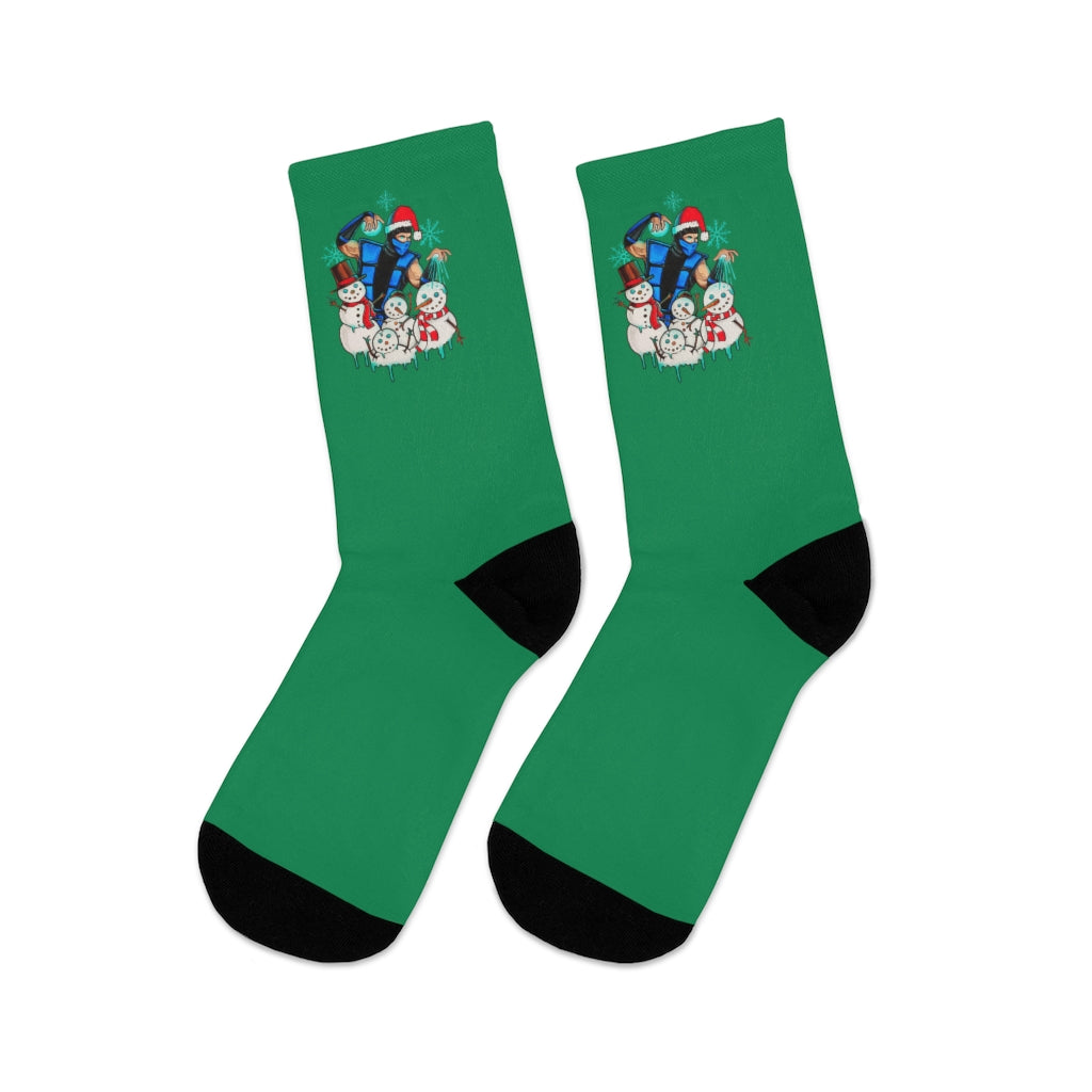 Sub Zero X-mas (Green) Socks