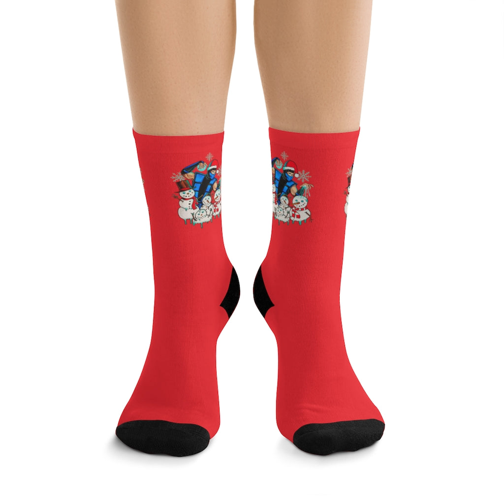 Sub Zero X-mas (Red) Socks