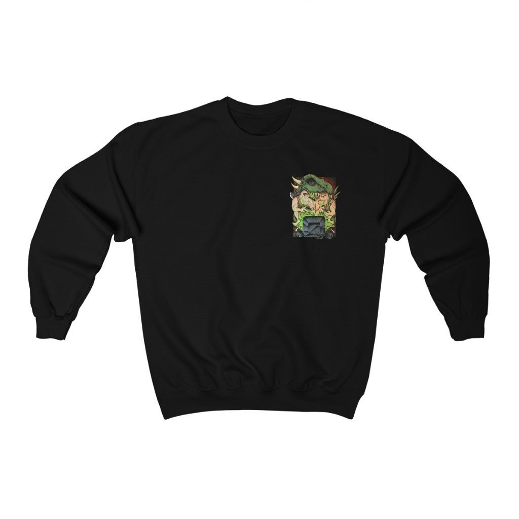 Caveman Jamming Heavy Blend™ Crewneck Sweatshirt