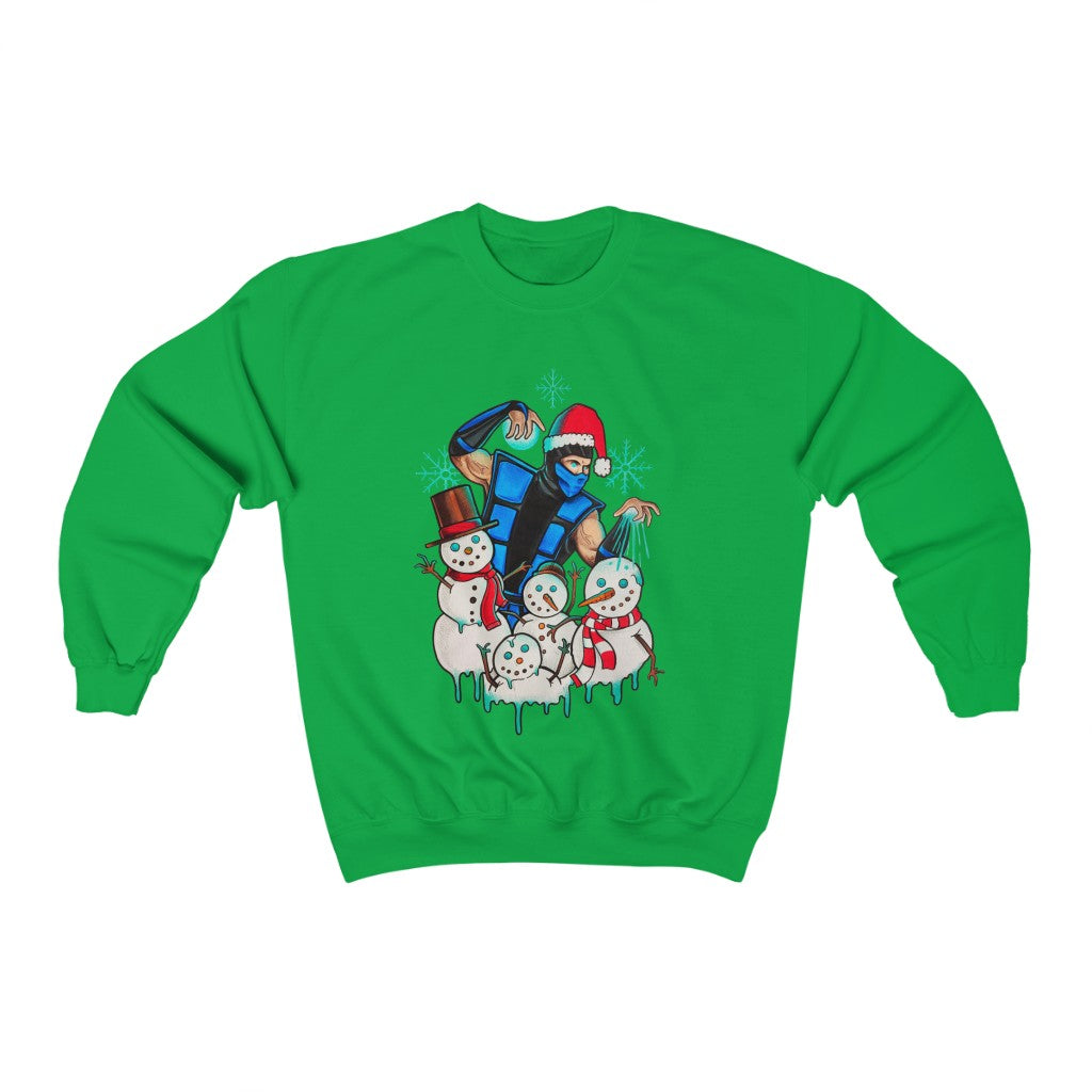 Sub Zero Christmas Heavy Blend™ Crewneck Sweatshirt