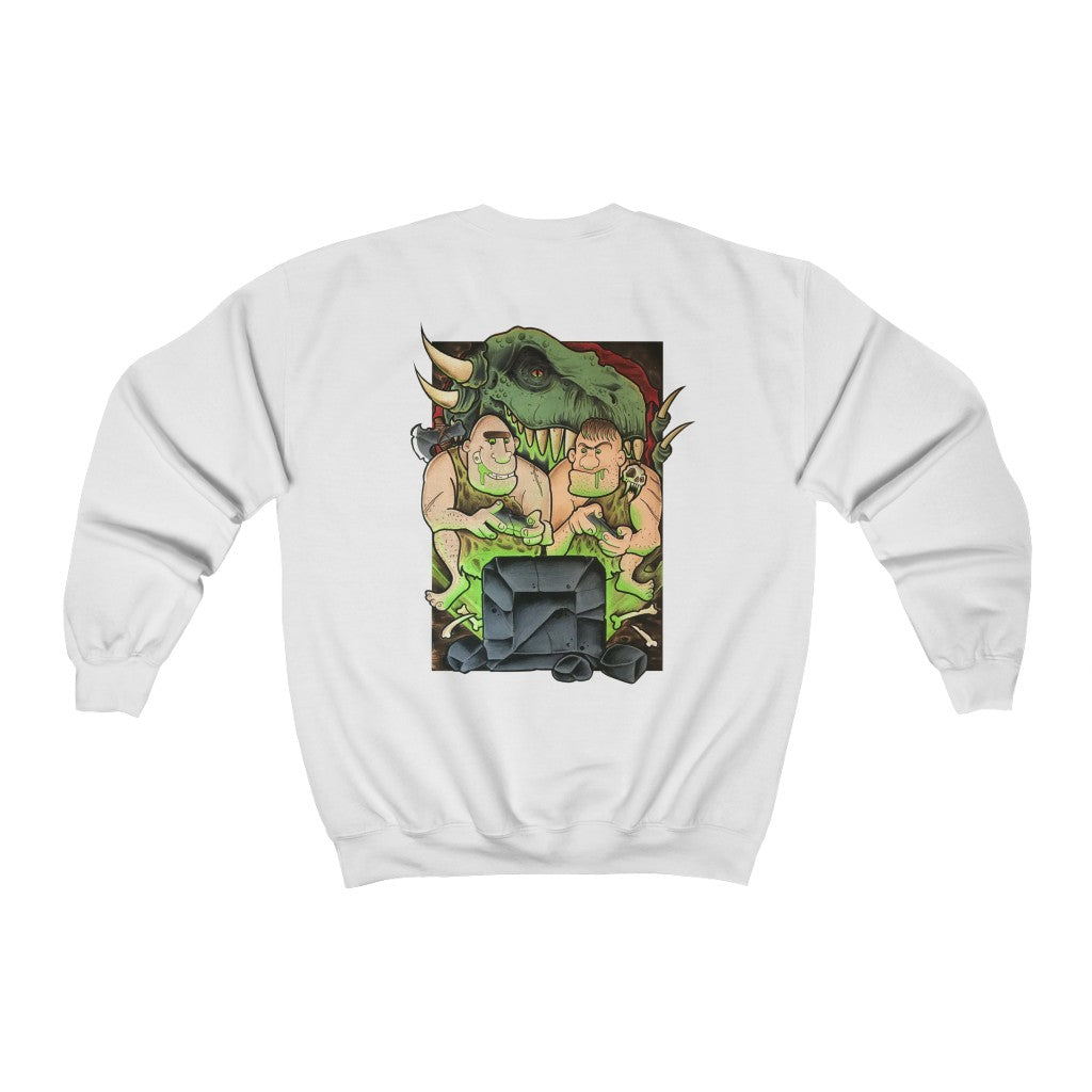 Caveman Jamming Heavy Blend™ Crewneck Sweatshirt