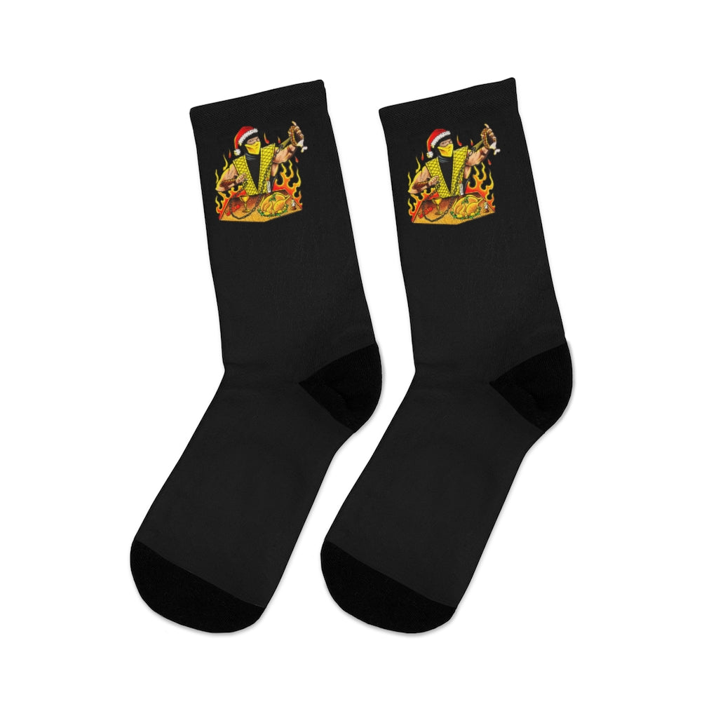 Scorpion X-mas (Black) Socks